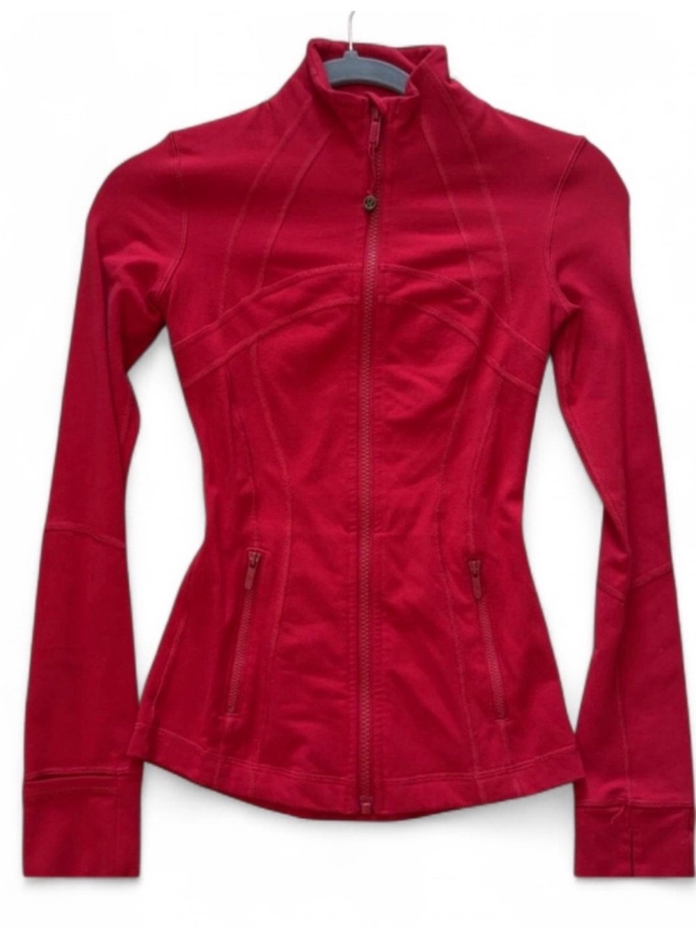 Red Lululemon Define Jacket